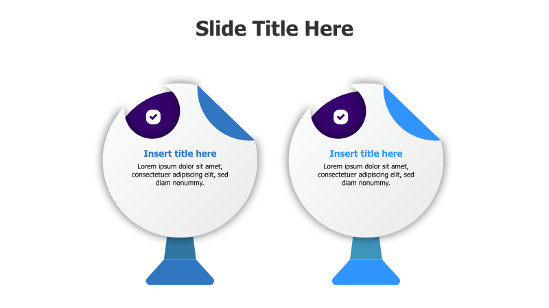Dual Circular Comparison with Icons