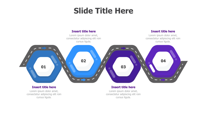 4-Step Roadmap Infographic