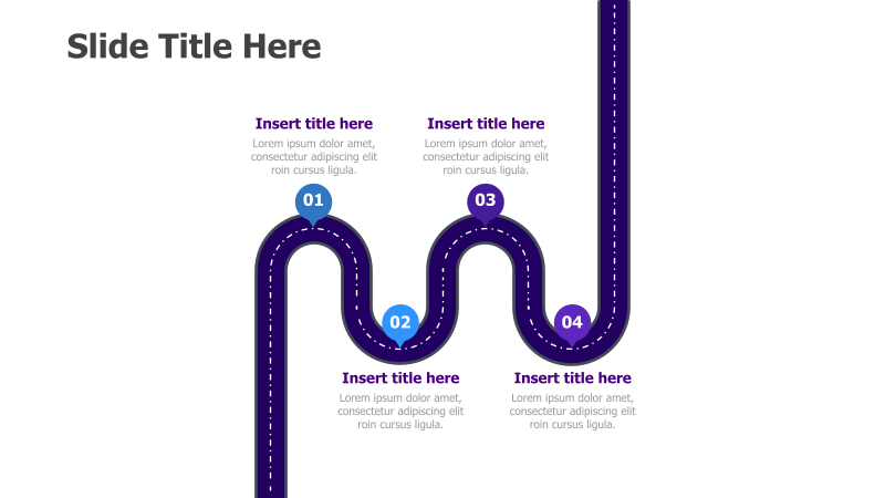 4-Point Roadmap Infographic
