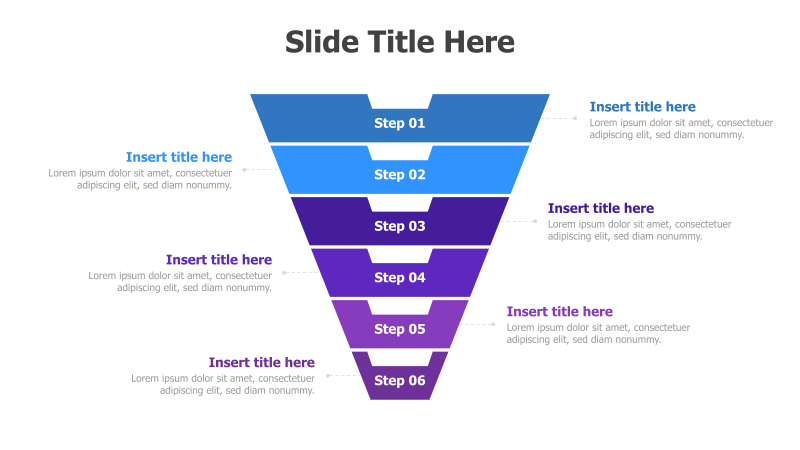 6-Level Funnel Diagram