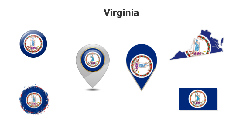 Virginia State Symbols Collection