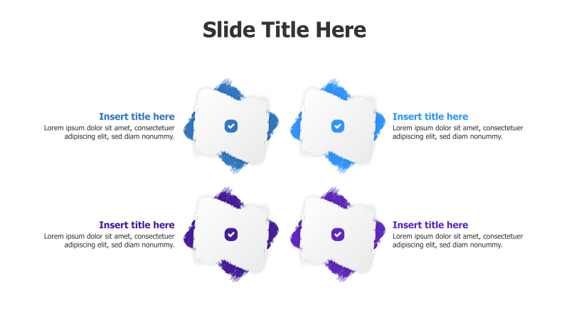 4-Point Sketchy Block Infographic