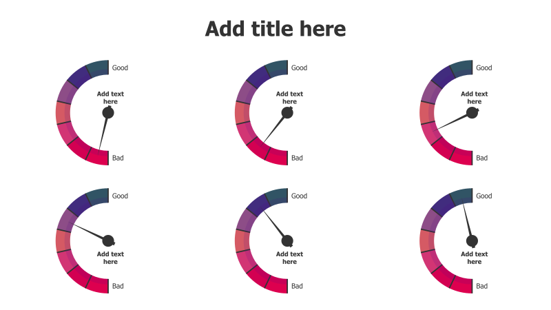 6-Level Half-Circle Performance Chart