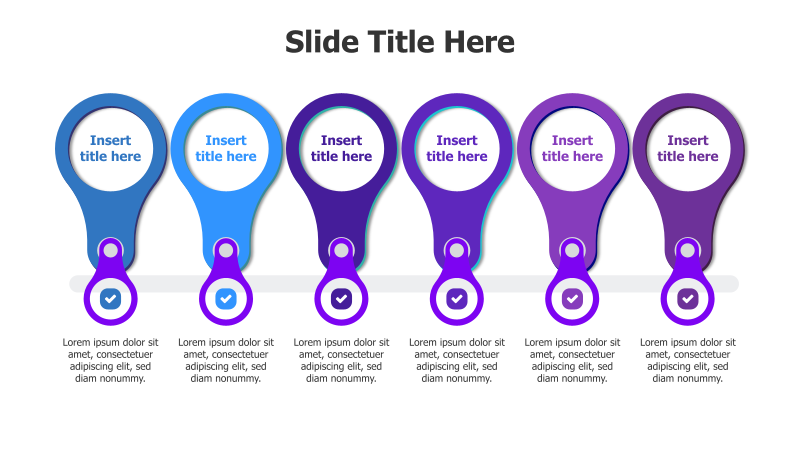 6-Step 3D Pyramid Timeline
