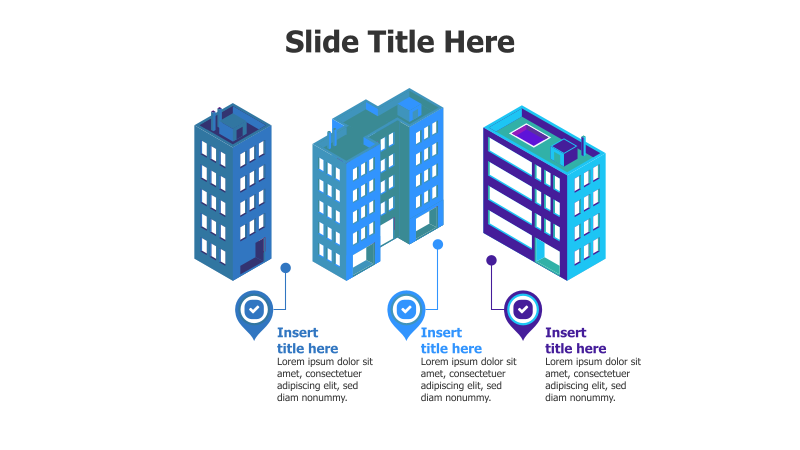 3-Point 3D Building Infographic