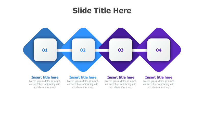4-Step Linear Infographic