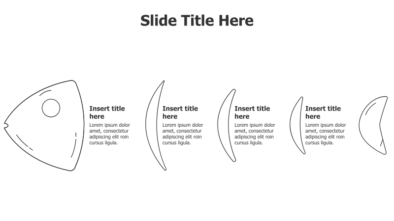 4-Point Fishbone Diagram