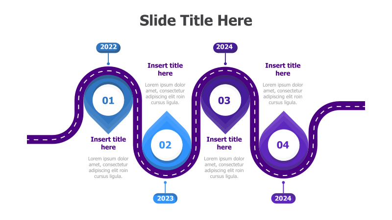 4-Point Roadmap Infographic