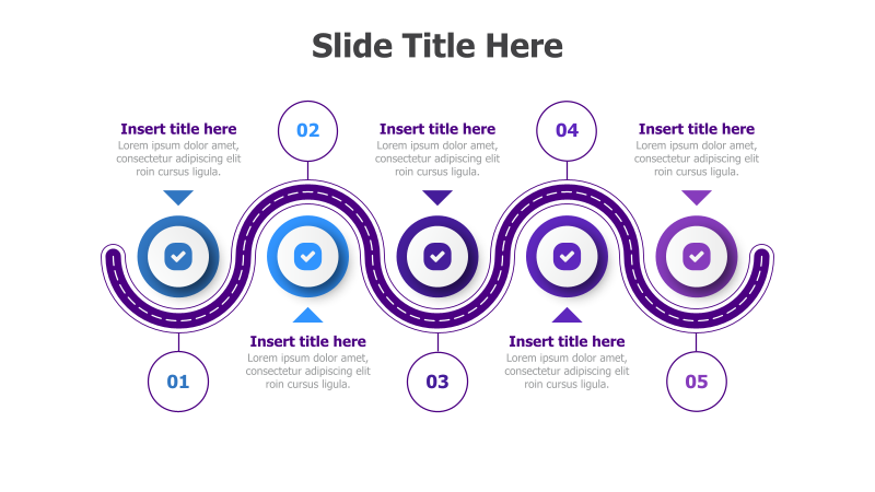 5-Step Roadmap Infographic