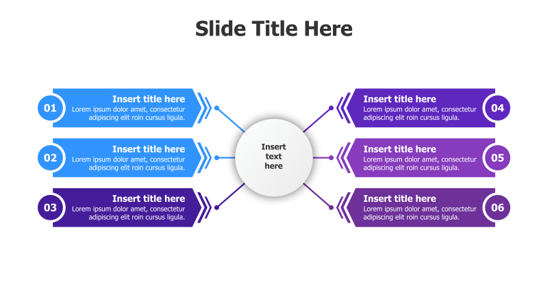 6-Point Radial Diagram