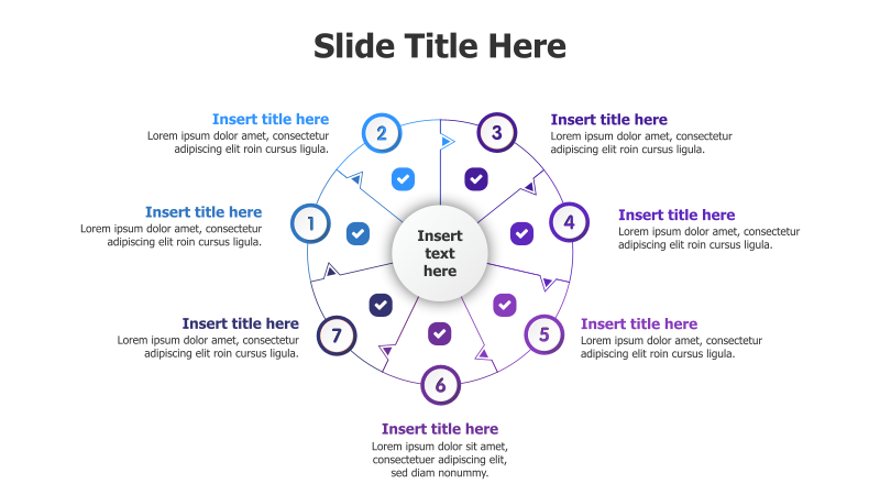 7-Point Circular Infographic