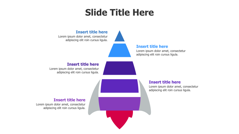 5-Point Rocket Infographic