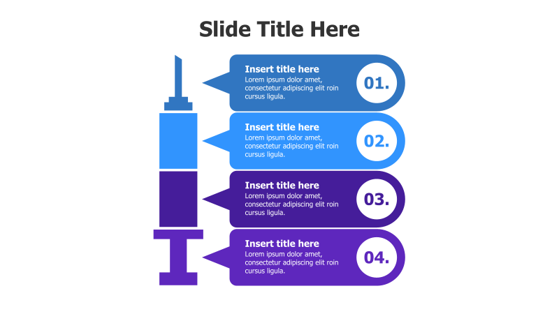 4-Point Injection Vaccine Infographic
