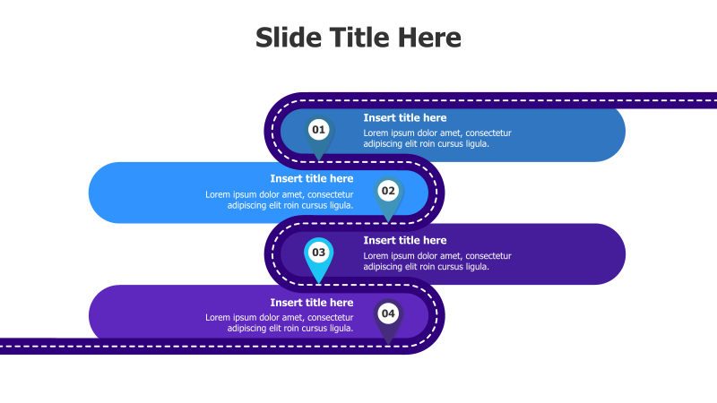 4-Point Roadmap Infographic
