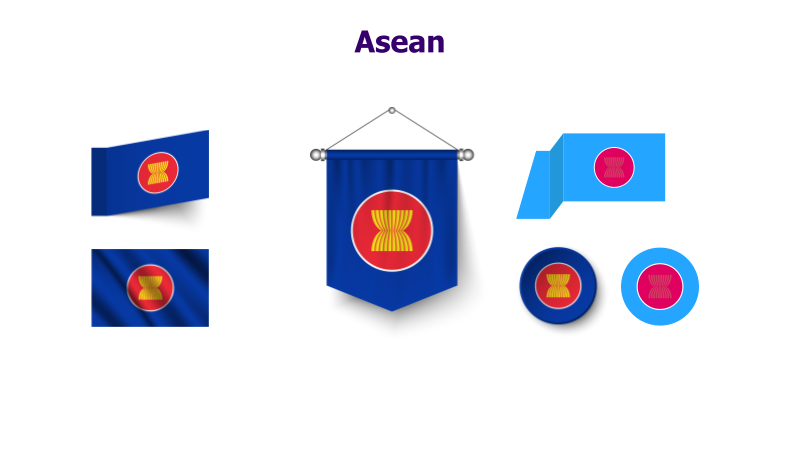 Asean Flag Variations