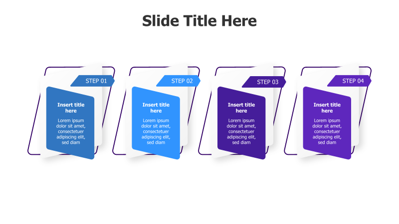 Four-Step Skewed Shapes Process
