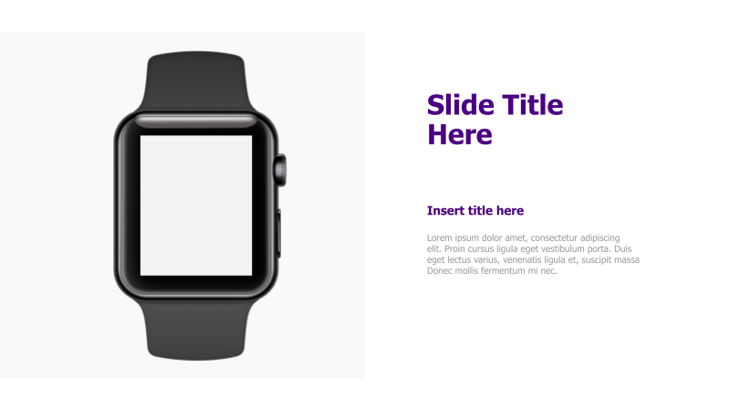 Smartwatch Product Showcase