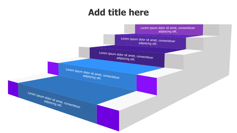 5-Level Stairs Infographic