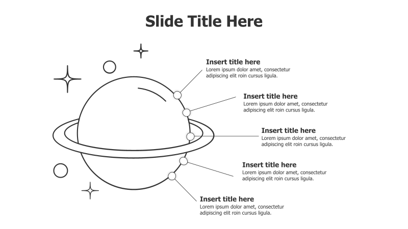 5-Point Saturn Infographic
