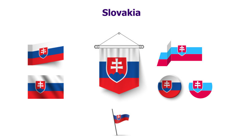 Slovakia Flag Variations