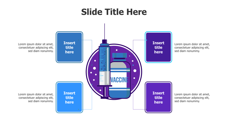 Vaccine Information - 4 Point Infographic