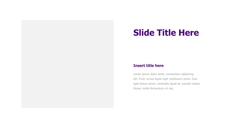 Image & Text Placeholder