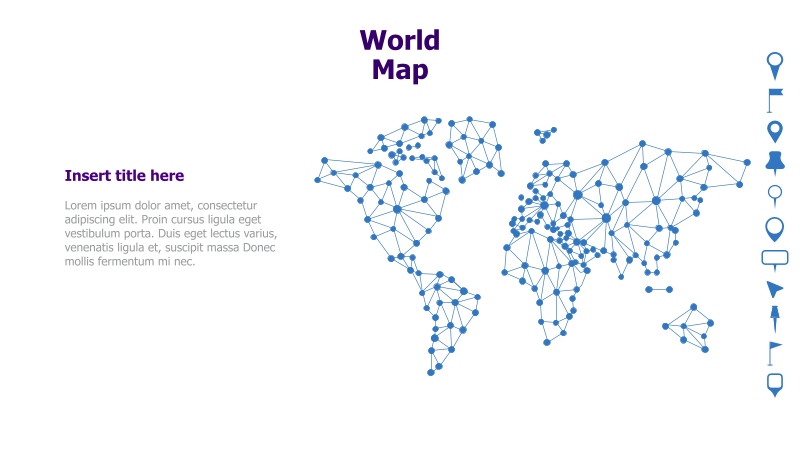 Connected World Map