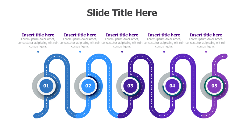 5-Step Roadmap Infographic