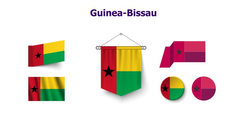 Guinea-Bissau Flag Variations