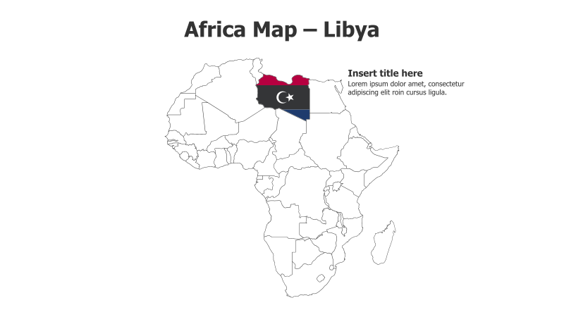 Africa Map - Libya