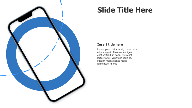 Mobile with Circular Graphic