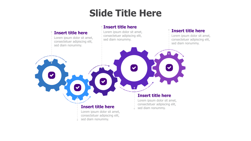 5-Step Gear Process Flow