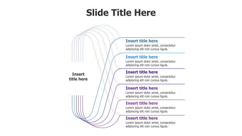 6-Point Branching Infographic