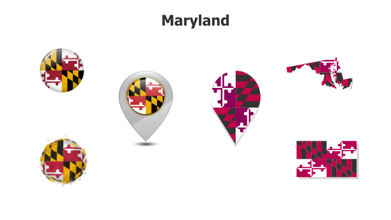 Maryland State Flag Variations