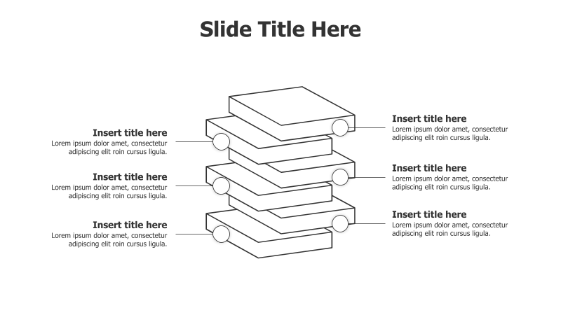 6-Level Layered 3D Diagram
