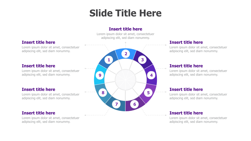 9-Point Circular Diagram