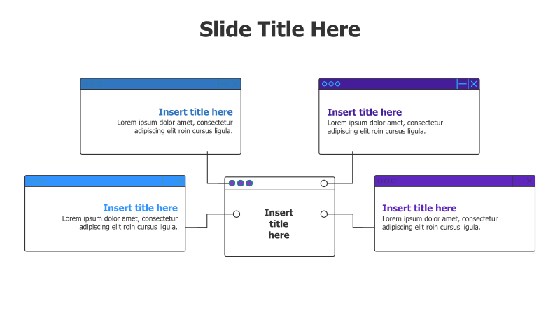4 Web Tabs Infographic