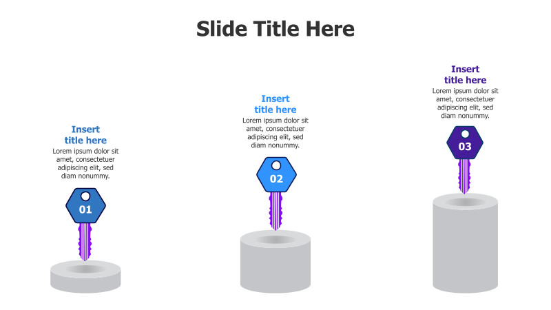 3-Step Key Solutions Infographic