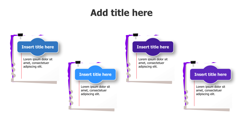4-Point Sticky Note Diagram