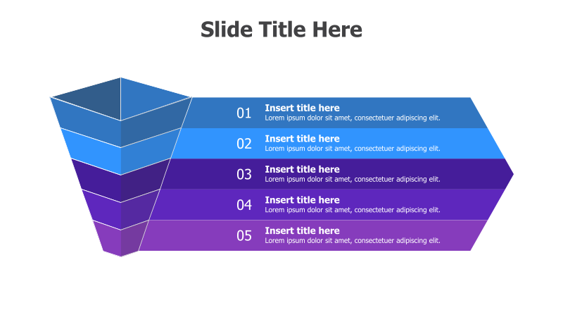 5-Level Funnel Diagram