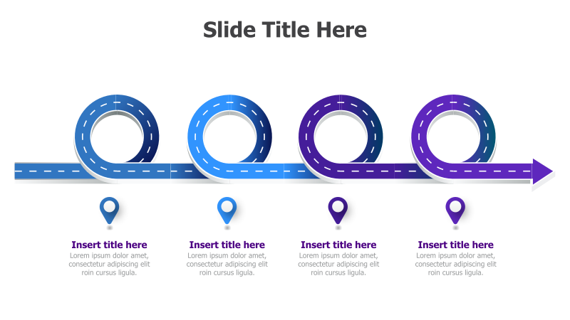 4-Point Roadmap Infographic