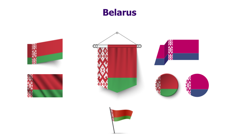 Belarus Flag Variations