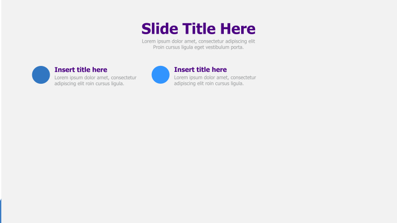 Two-Point Comparison with Image Placeholders