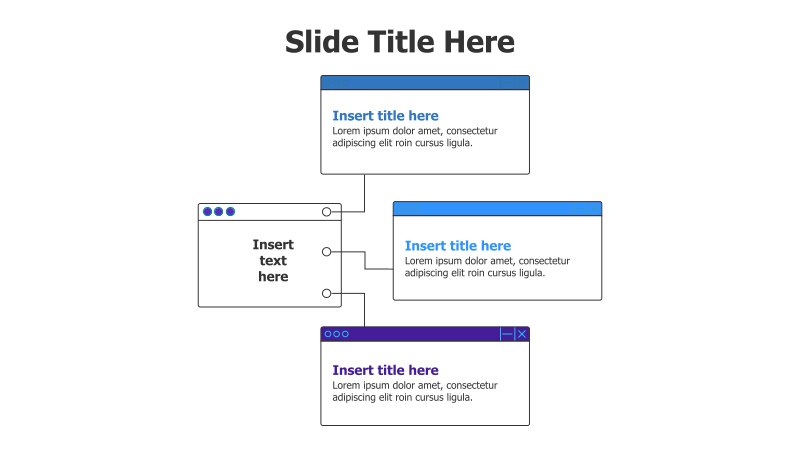 3 Web Tabs Infographic