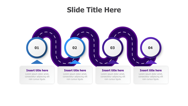 4-Step Roadmap Infographic
