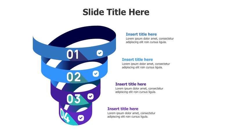 4-Step Funnel Infographic