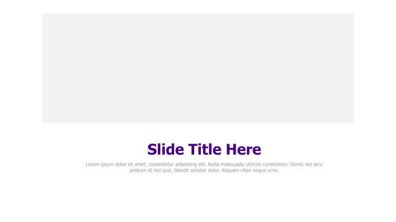 Image and Title Placeholder