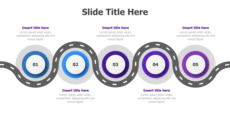 5-Step Roadmap Infographic