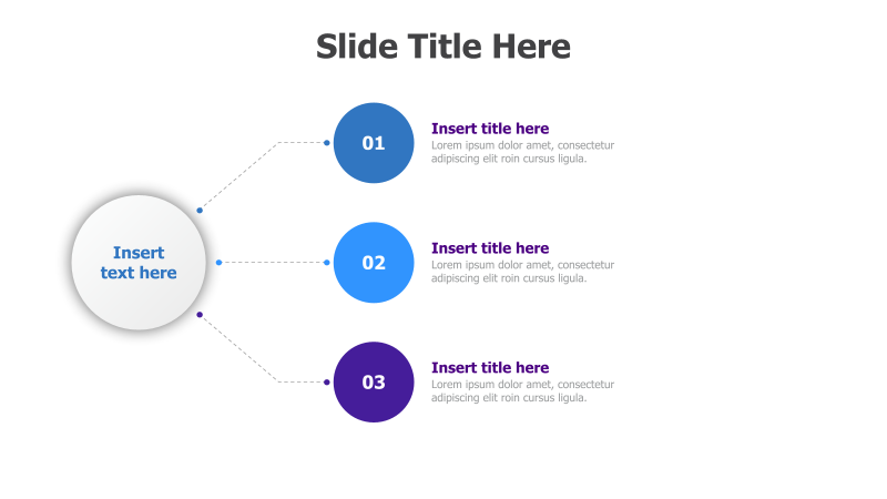 3-Point Circular Branching Diagram