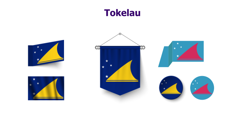 Tokelau Flag Variations